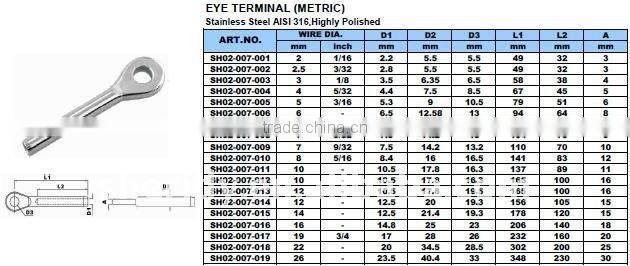 Stainless Steel Cable Railing Post Component