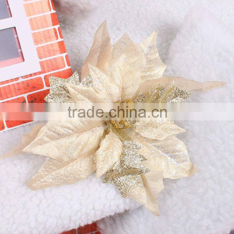 2013 New design wholesale artificial christmas flowers H-45