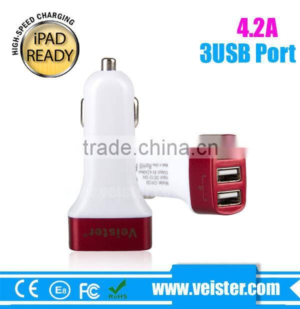2015 hot sale usb car charger for mobile phone