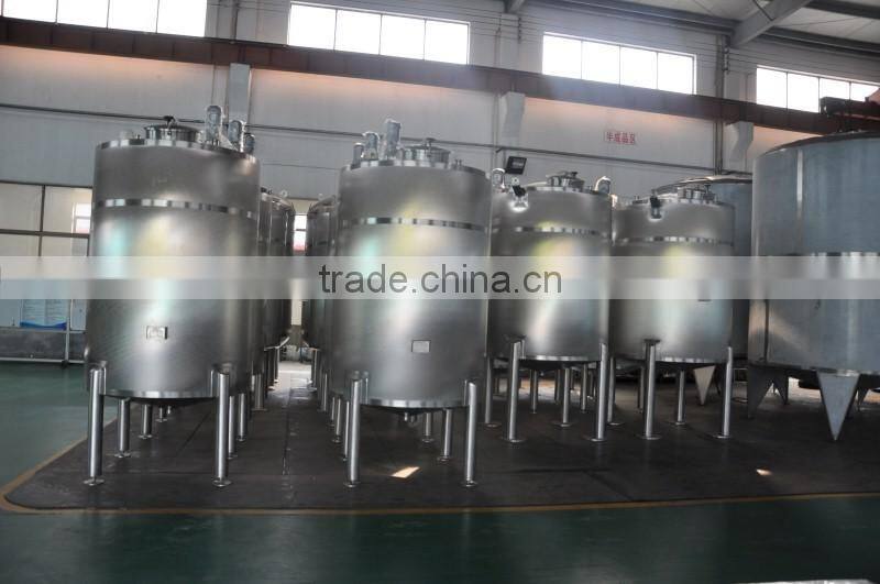 stainless steel storage tank with mirror polishing