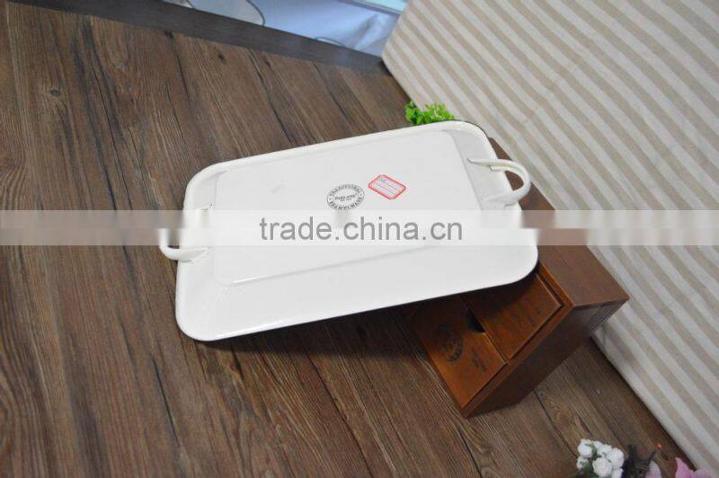 Fuquan enamel big tray