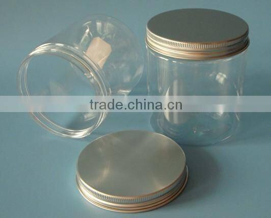 250ml PET Transparent Clear Plastic Jar made from suzhou factory