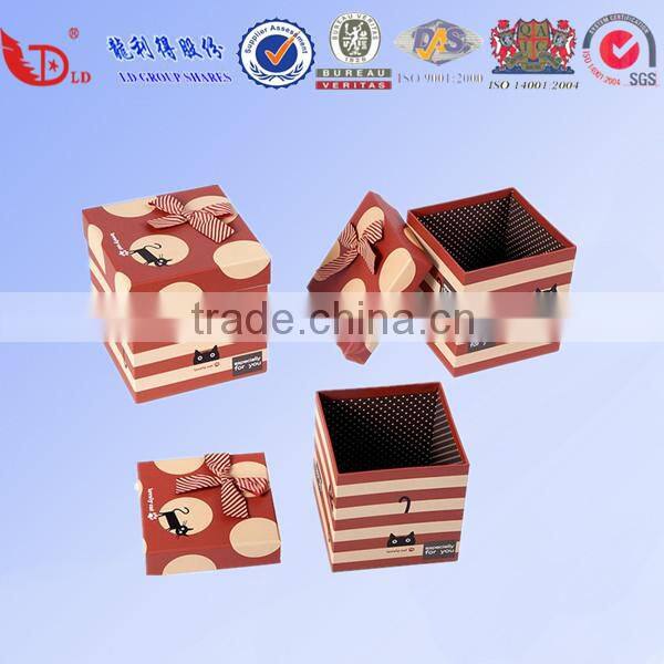 Wholesale Paper Gift Packing Jewlery Box