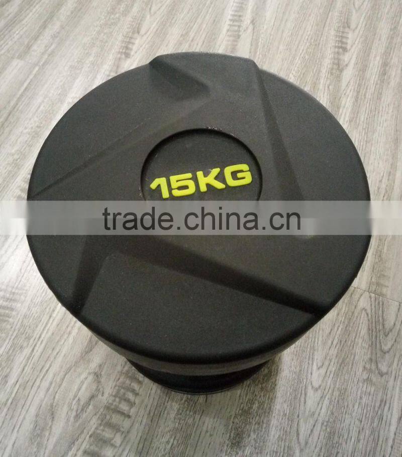 high quality gym exercises crossfit PU dumbbell with Chinese manufacturers