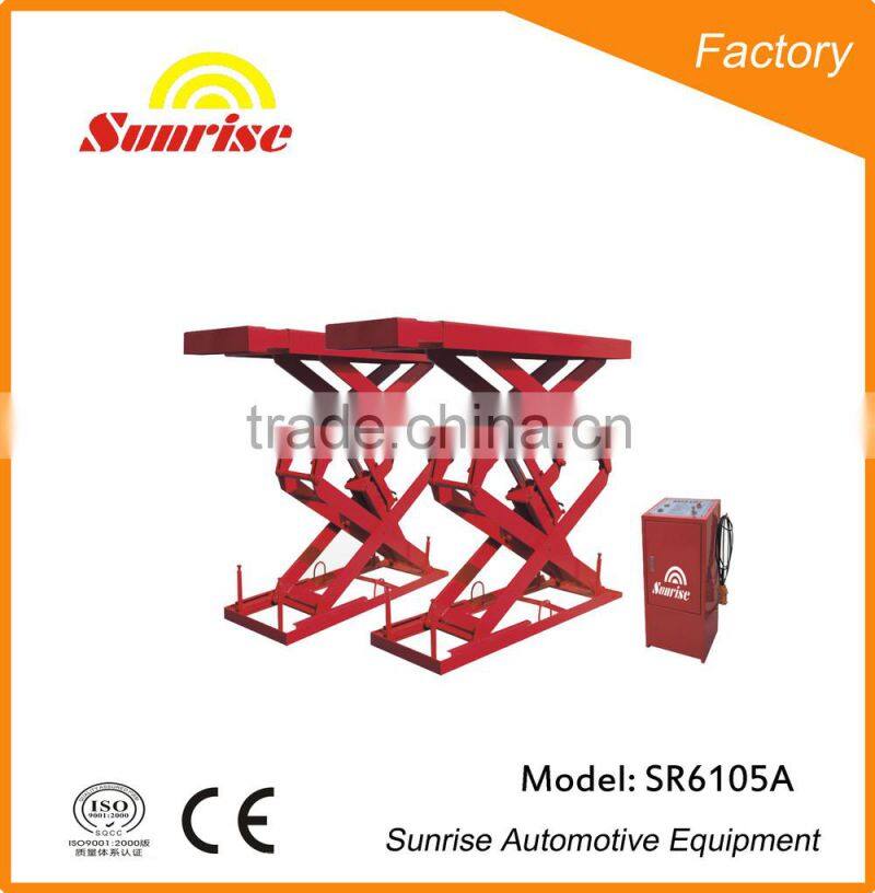 Auto car lift, 3Ton buried scissor lift