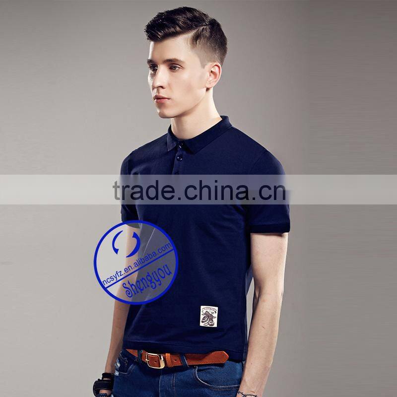 Custom good quality new design applique polo shirts