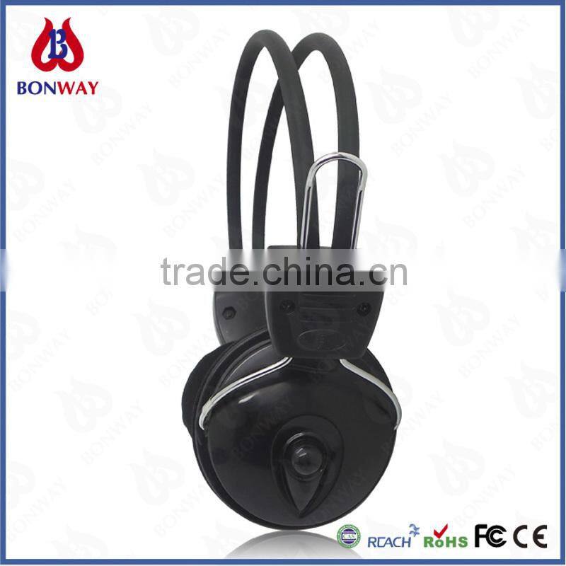 hot selling tablet headphones with 2 plugs