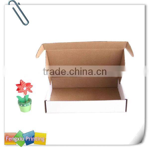 Custom 15pcs Kraft Corrugated Board Paper T shirt Packaging Box