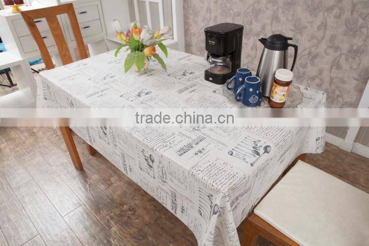 waterproof dining table cloth ,table cloths factory ,table cover ,dining table