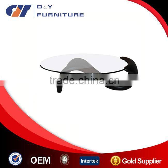 2016 simple design red fiberglass coffee table for sale