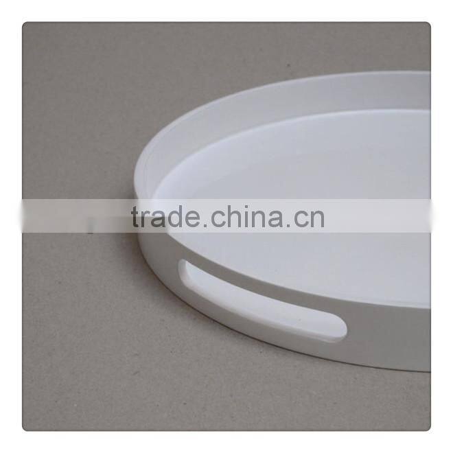 Plastic Serving Round Tray