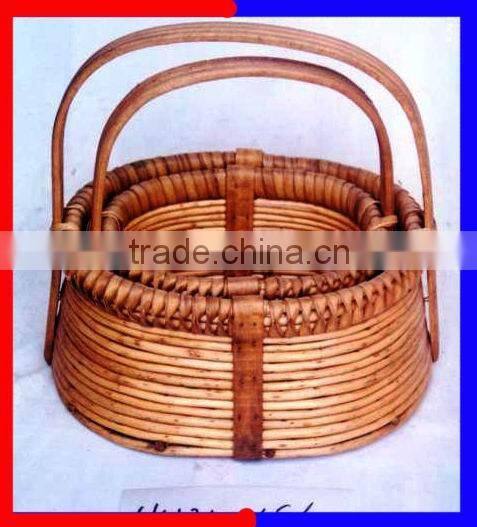 hot sale high quality willow baby basket