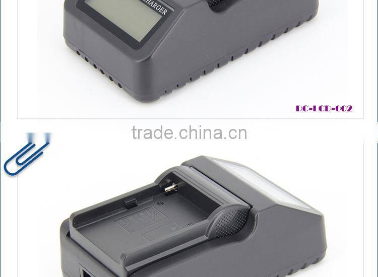 High quality single rapid lcd digital charger for Nikon EN-EL15 battery