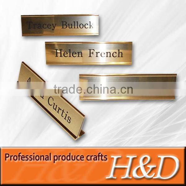 the top selling metal label with custom logo for firms