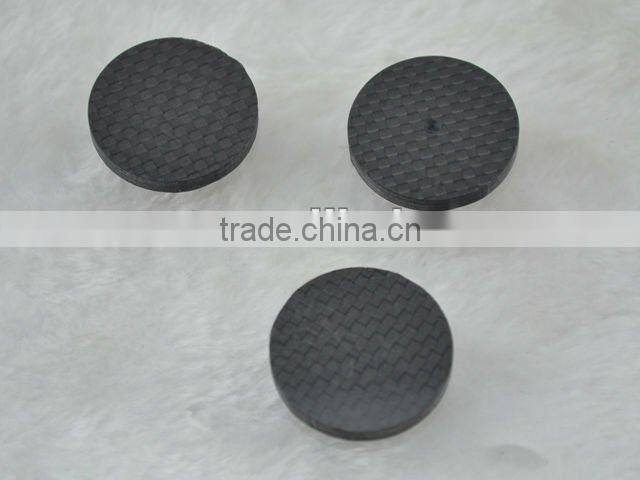 Carbon Fiber Speaker Spike Pad Base Stand Protective Black Gray