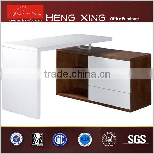School Wooden Cheap Computer Desk, Desktop Computer Table Designs For Teacher And Students HX-0171