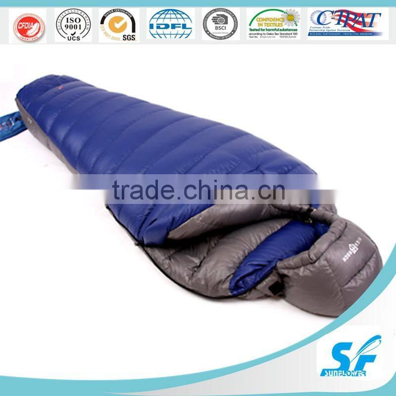 goose down mummy sleeping bag 800 fill