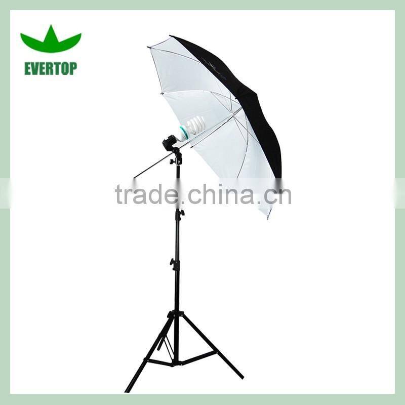 TS-ULK02 Photo Studio Silver Umbrella Flash Lighting Kit Photography Light Stand Set