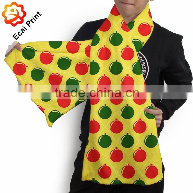 soft personalized customize heat transfer printed lady scarf