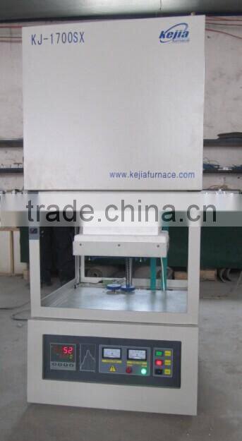High Quality heat treatment bell-type elevator muffle furnace up to 1700C