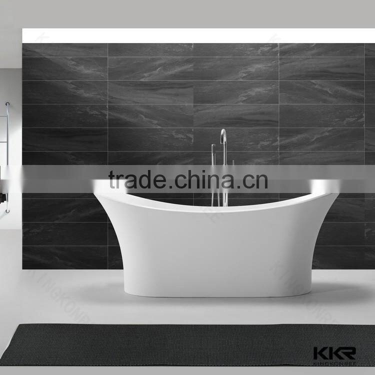 Wholesale Modern Stone Square Freestanding Bathtub