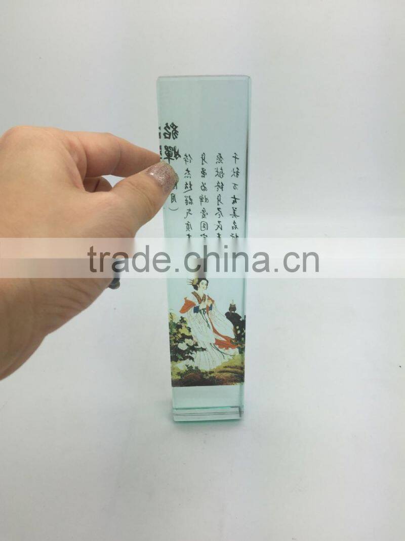 2015 New Design Paperweights, High Quality Customized Glass Crystal Paperweight