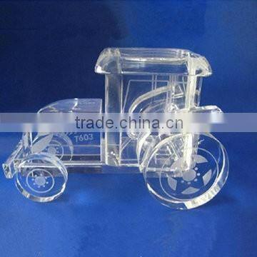 Crystal 3d car models clear traffic models