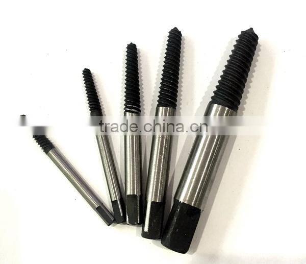 HSS Alloy Steel Carbon Steel Broken Screw Extractor for Damaged Bolts