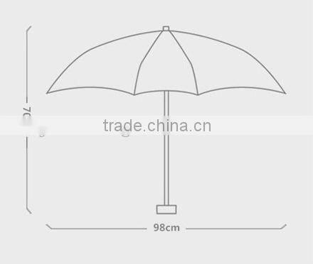 Travel Umbrella Automatic 8-Rib WindProof 190T Fabric
