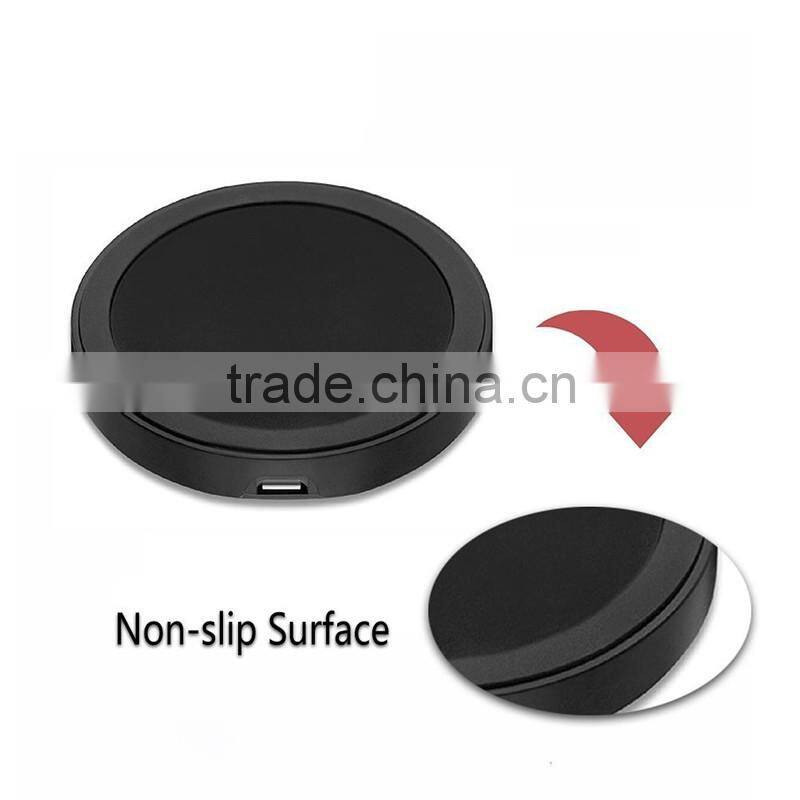 High Quality Cell Phone Mini Qi Mobile Wireless Charger,Portable Charger Wireless Charger For Samsung Qi Standard Mobile