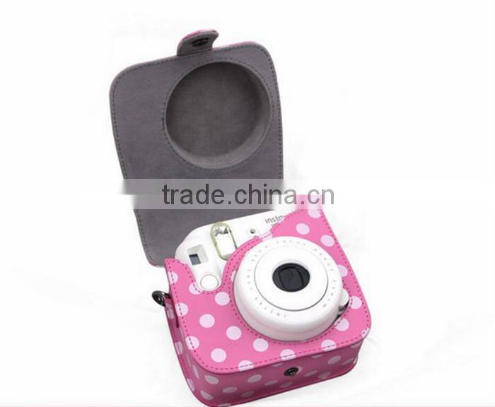 Wholesale leather Camera Bag for Fujifilm instax mini8 in Dongguan