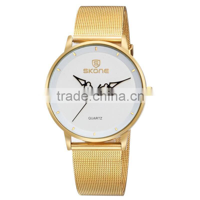 2016 Luxury Watch Top brand SKONE Watches/cheap mesh band watches