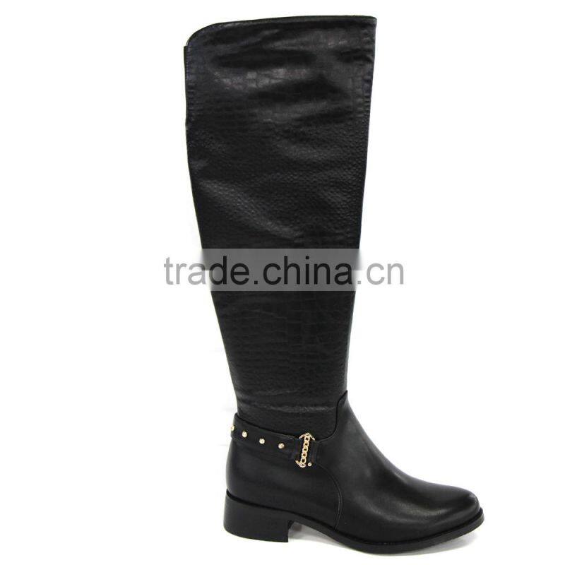 Chengdu supplier high quality competitive price long boots for girls