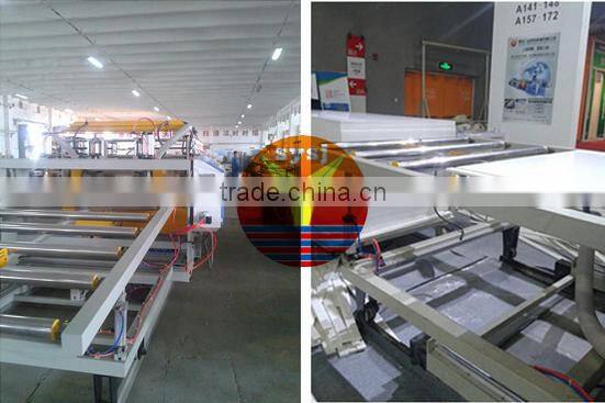 pvc artificial marble sheet machine