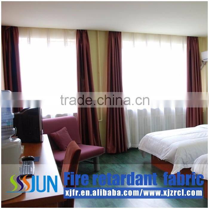 5 star luxury hotel blackout curtain fabric high quality asian curtains