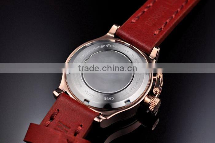 Specialized Customizable Brand Movement Stainless Steel Back Watch