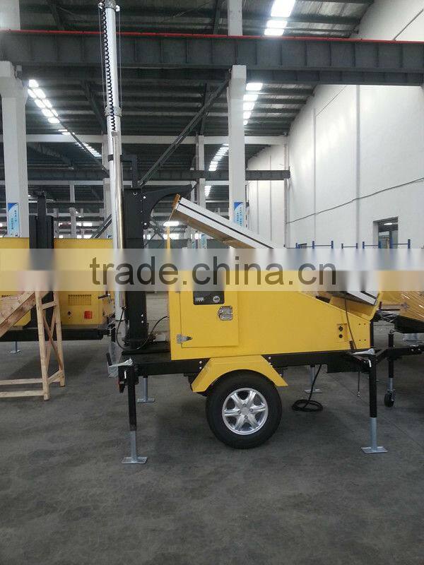 24V solar light tower in dubai