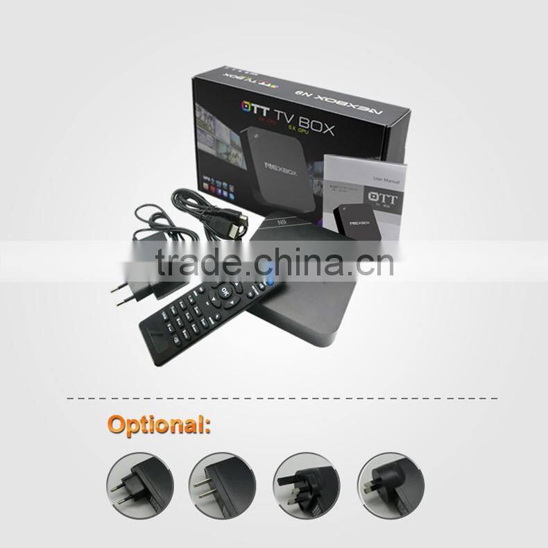 2016 New Roofull NEX BOX R9 product Remix PC RK 3229 tv box