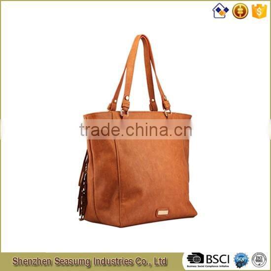 Medium Size Fringe Tote Bag Women Handbag