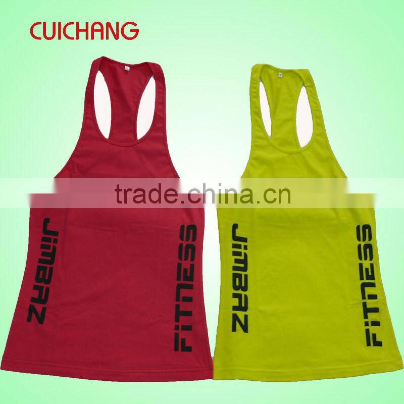 Stringer tank top wholesale&safety green tank tops,cheap blank tank top
