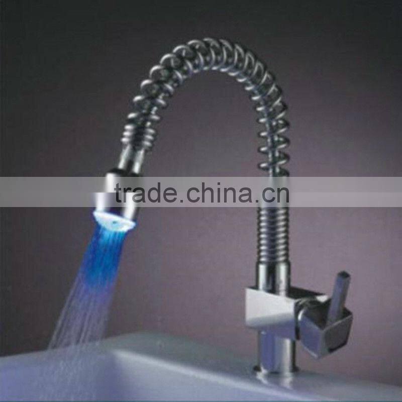 2013 water glow led faucet light unique kitchen faucet