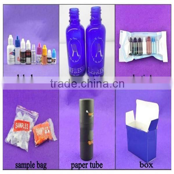 30ml Glass Dropper Bottles With Child And Tamper Resident Cap For E-liquid