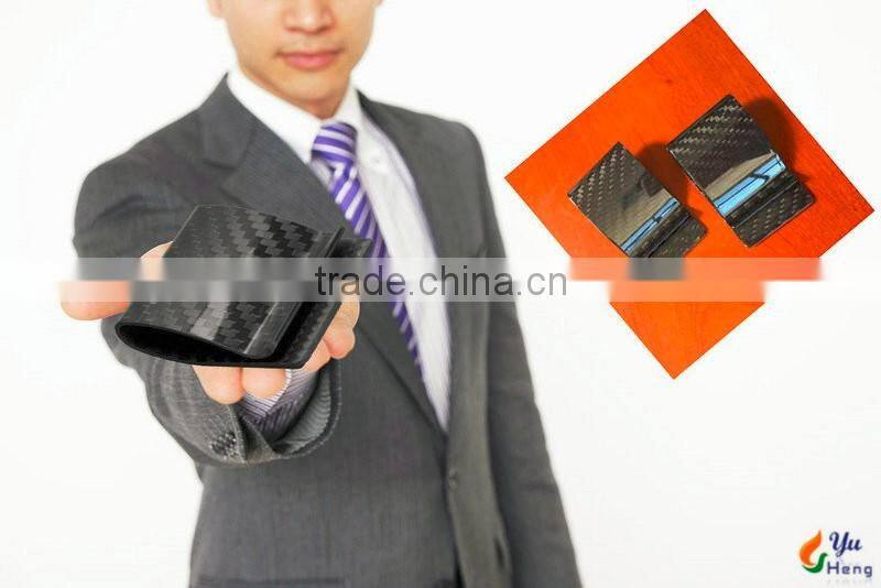 carbon fiber Material and Unisex Gender carbon money clip