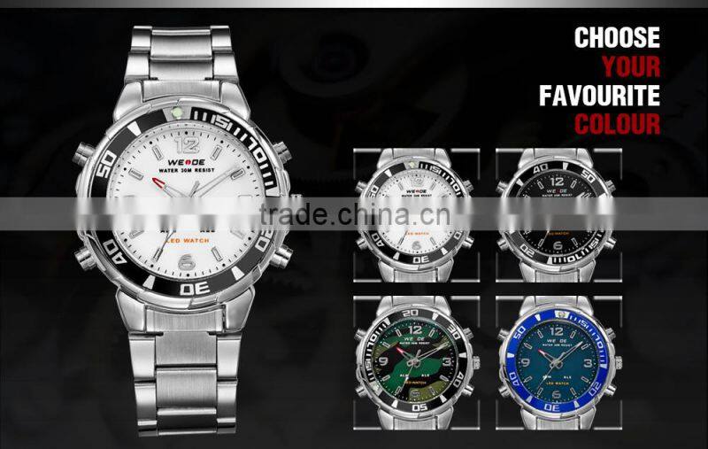WEIDE Wrist Watch Water Proof Military Watches Men Luxury Brand Automatic