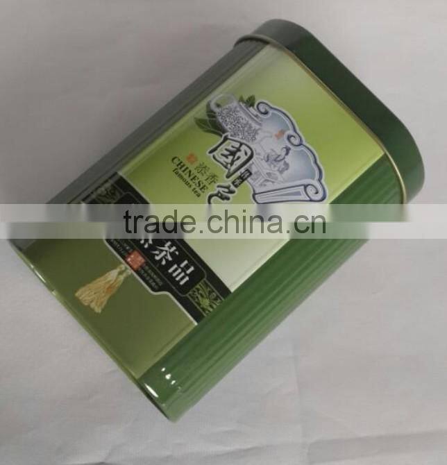 Oblong Custome Tea Tin Packaging