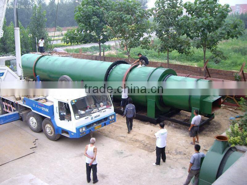 Stable performance drying animal feed rotary dryer machinery