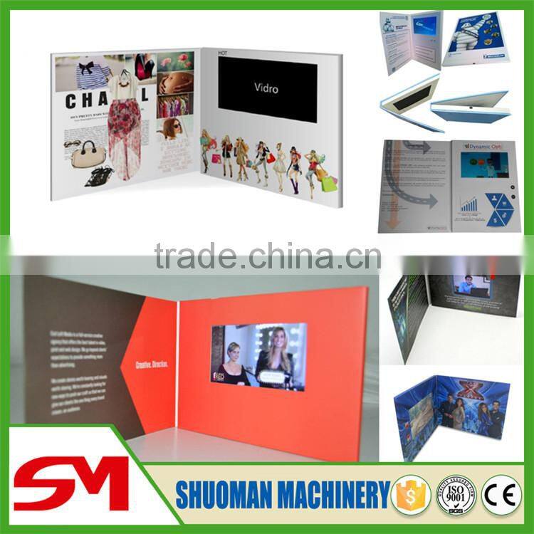 Fashionable appearance and useful lcd video business card