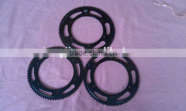 cnc aluminum go kart sprocket