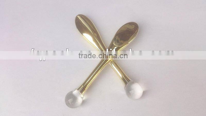 Acrylic different color cosmetic spoons for cosmetics