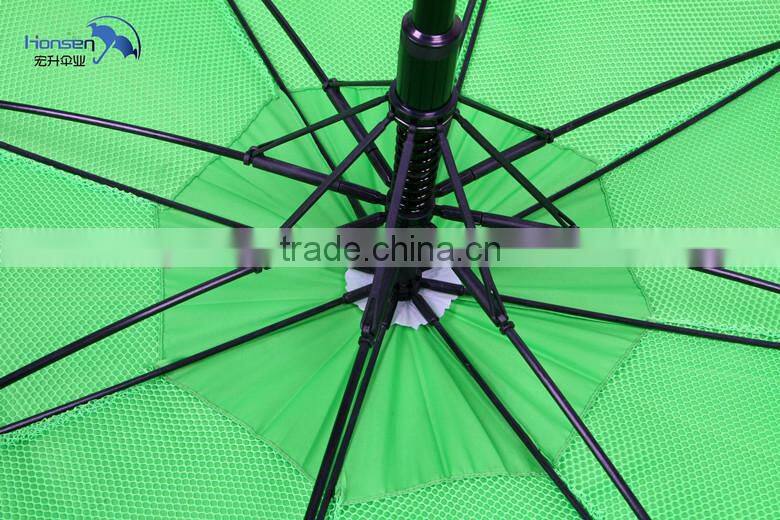 Windproof Advertising golf umbrella Custom Print Air Rain umbrella